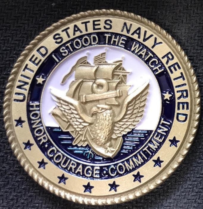 USN and Navy CPO Retired Coins – soscustomcoins