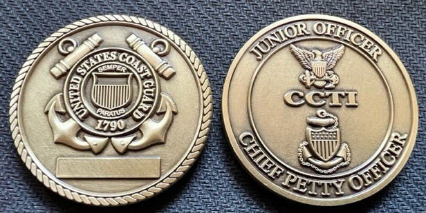 United States Coast Guard JO/CPO Unity Coin