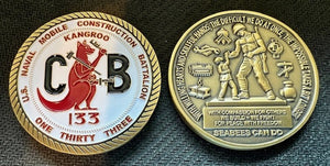 NMCB 133 Command Coin