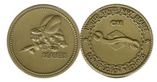 Load image into Gallery viewer, Seabee CM Rating Lego Style Coin
