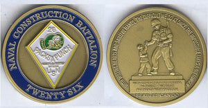 NMCB 26 Command Coin