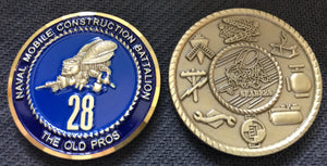 NMCB 28 Command Coin