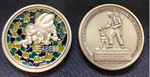 Seabee Camo Coin