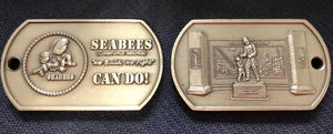 Seabee Dogtag Coin