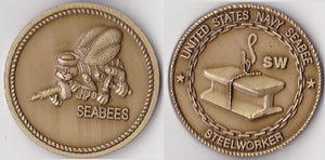 Seabee SW Rating Coin